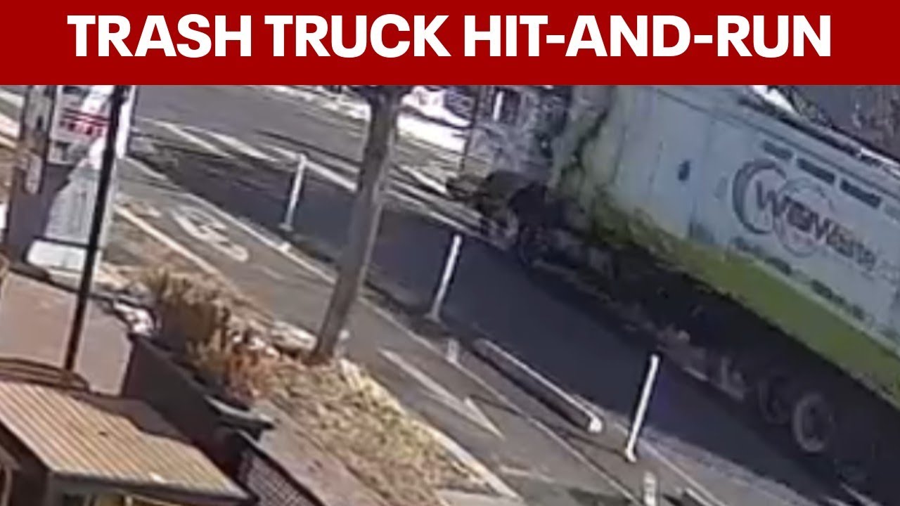 One woman dead after being hit by trash truck