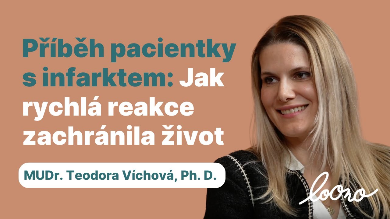 „Podezření na infarkt? Nečekejte a volejte záchranku ihned,” říká kardioložka MUDr. Teodora Víchová