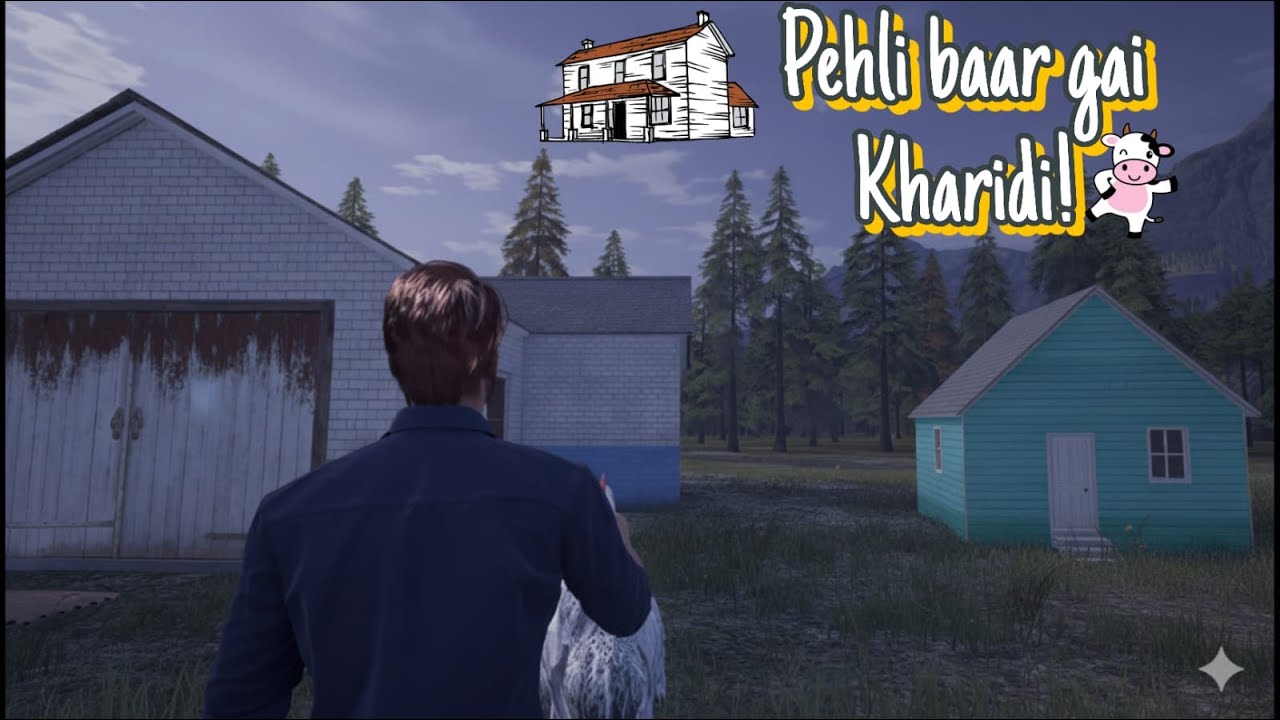 I BUILD A BIG BARN HOUSE | RANCH SIMULATOR GAMEPLAY #ranchsimulator