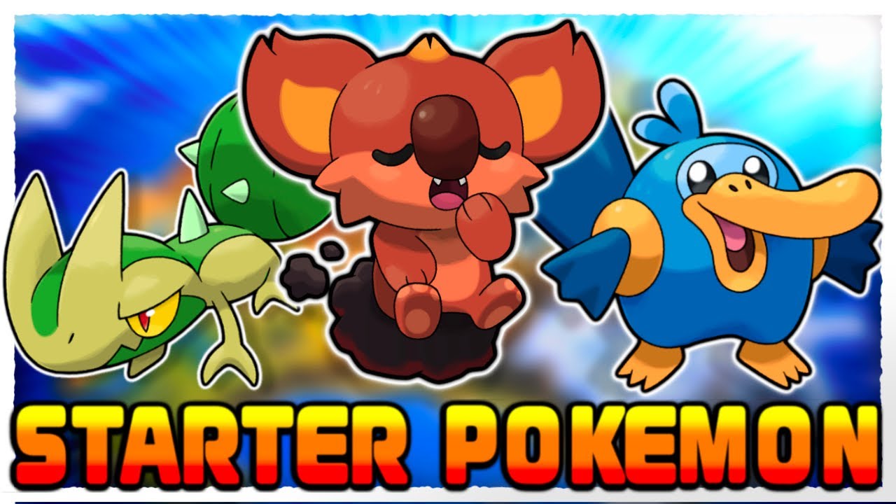 Creating NEW starter Pok&eacute;mon for my AUSTRALIA region
