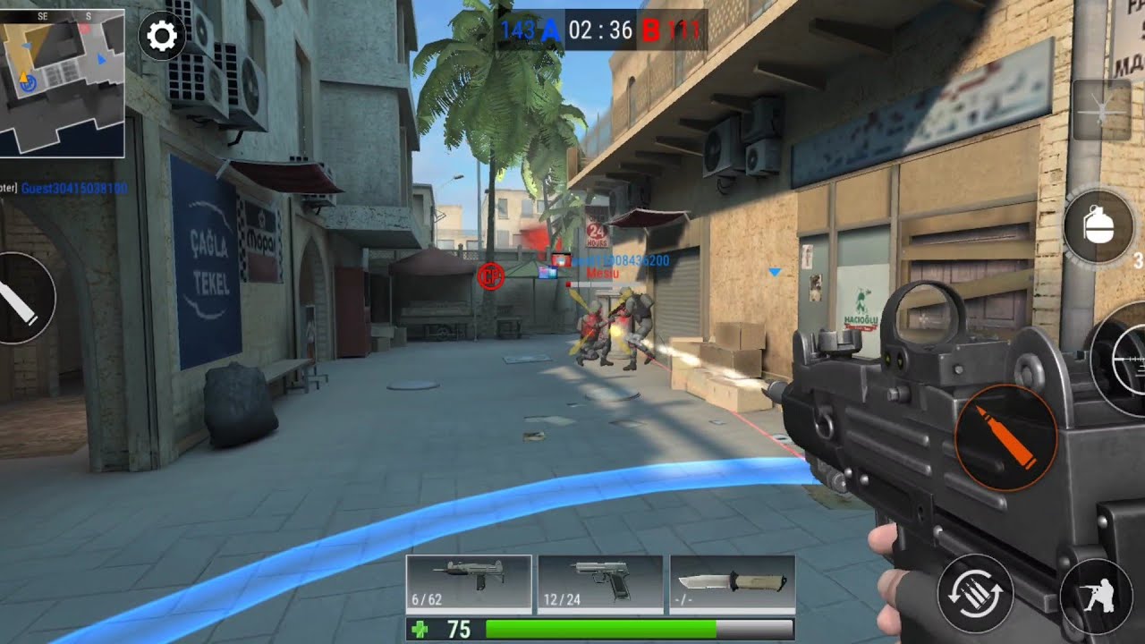 Modern Gun shooting war games
