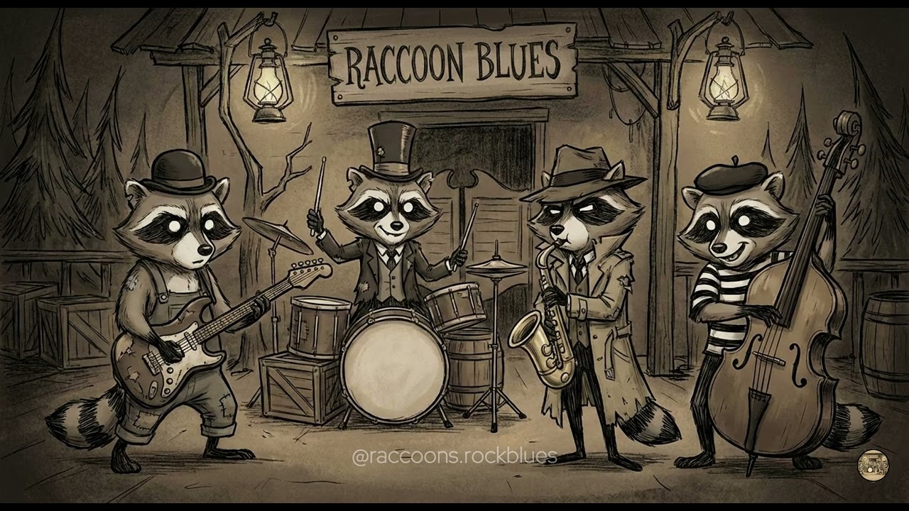 Playlist Raccons Band -  Rock and Blues - Relax and feel the vibe!