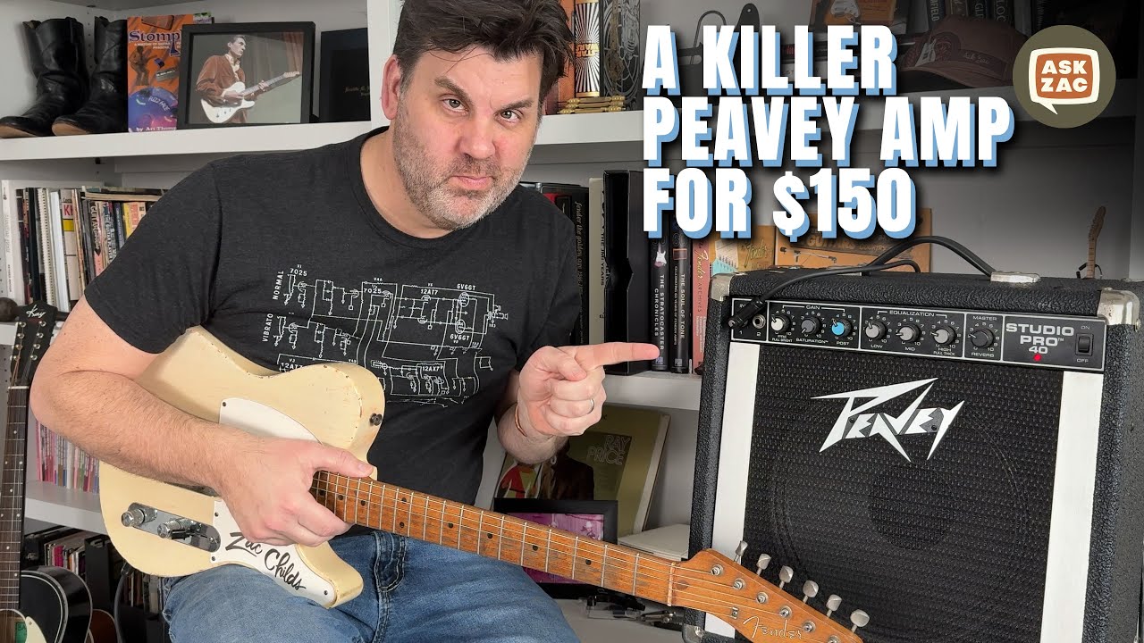 Мой любимый резервный усилитель — Peavey Studio Pro 40 1985 года — спросите Зака ​​228