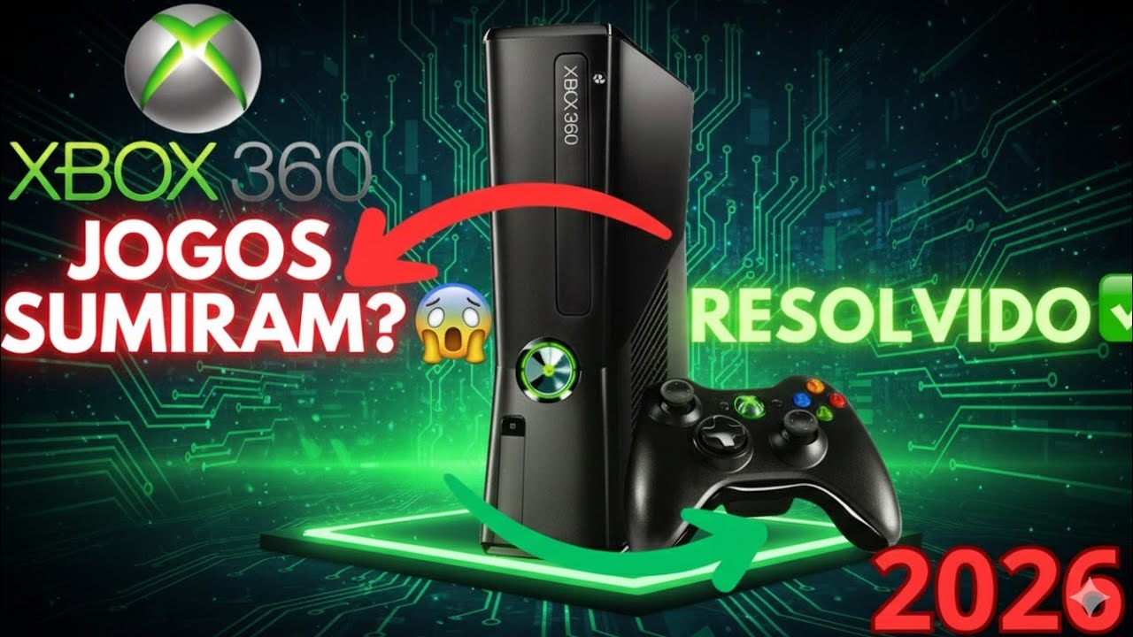 Xbox 360: Jogos desapareceram do Aurora? Solução simples!