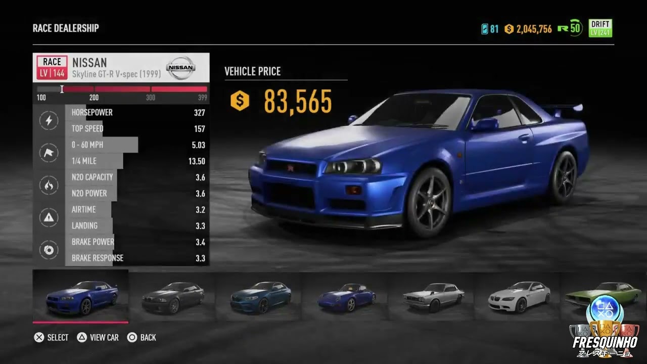 NFS Payback Platinum Trophy PS5 [VIDEO]