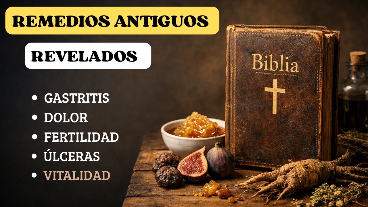 REMEDIOS NATURALES ESCRITOS EN EL LIBRO MÁS SAGRADO DE TODA LA HISTORIA- PARTE1 