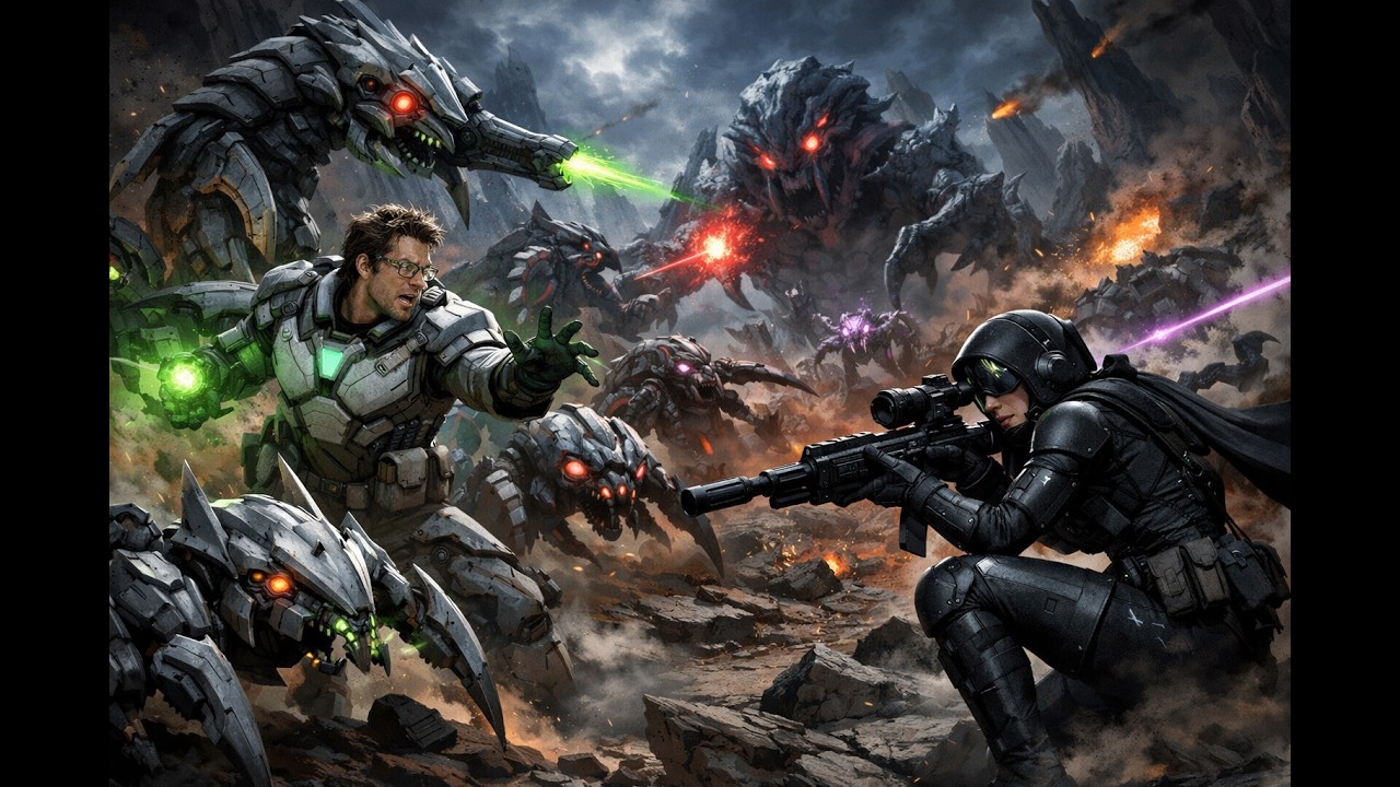 [해달양반] 그냥 오랜만에 넥서스 코옵 한판만(with 엔드리에) #rtsgameplay #starcraft2 #sc2coop