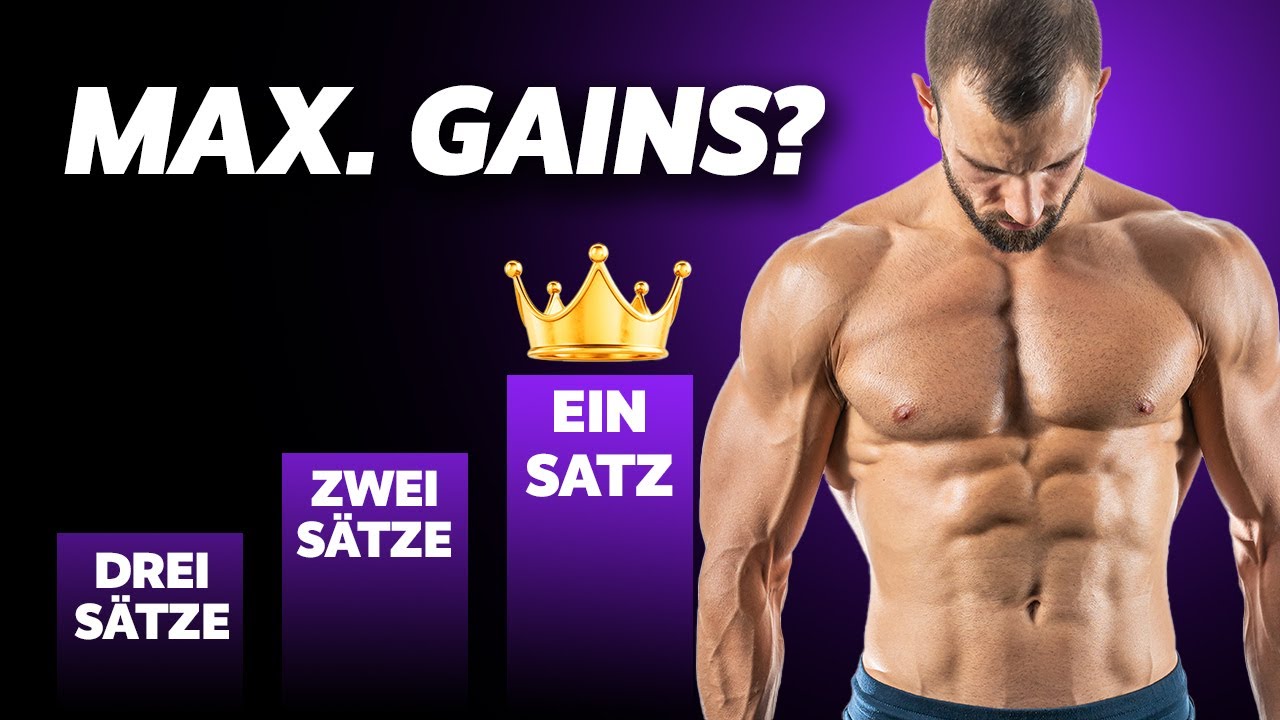Minimaler Einsatz = Maximaler Muskelaufbau | Anleitung & Trainingsplan
