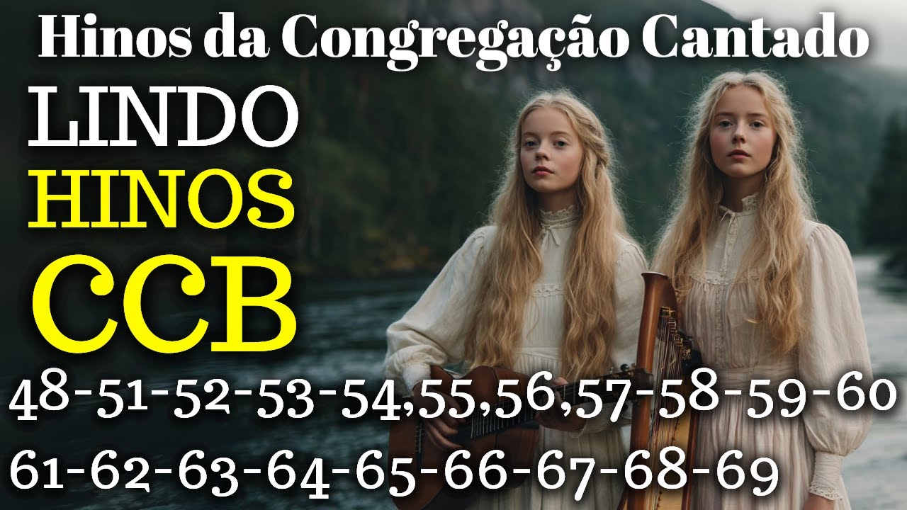UMA COLEÇÃO DE BELOS HINOS DA CCB VOL 2 (48,50,51,52,53,54,55,56,57,58,59,60,61,62 - 66,67,68,69)