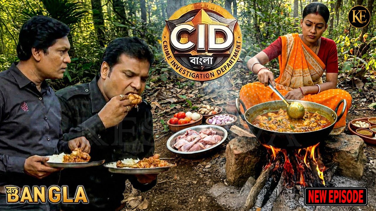 শ্রেয়া জঙ্গলে চিকেন বানাল, দয়া আর অভিজিৎ আঙুল চাটতে থাকল। || CID BANGLA || NEW EPISODE 2026