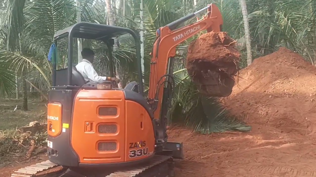 Hitachi Mini excavator machine|