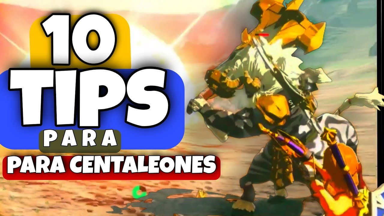 tips para matar CENTALEÓN 😤 fácil ... sin perder corazones❤️. truco || Zelda breath of the wild