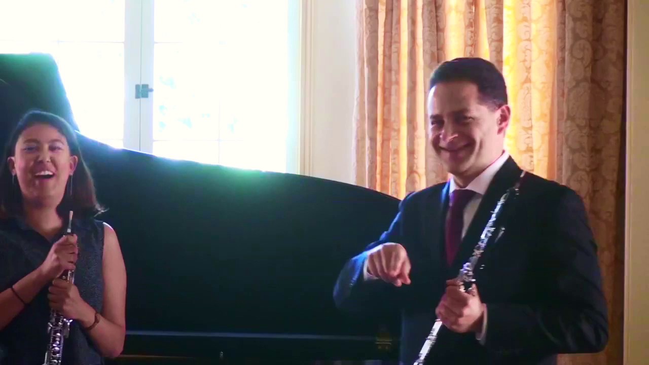 Mayu Isom plays Bizet Symphony #1 oboe solo at Eugene Izotov Masterclass