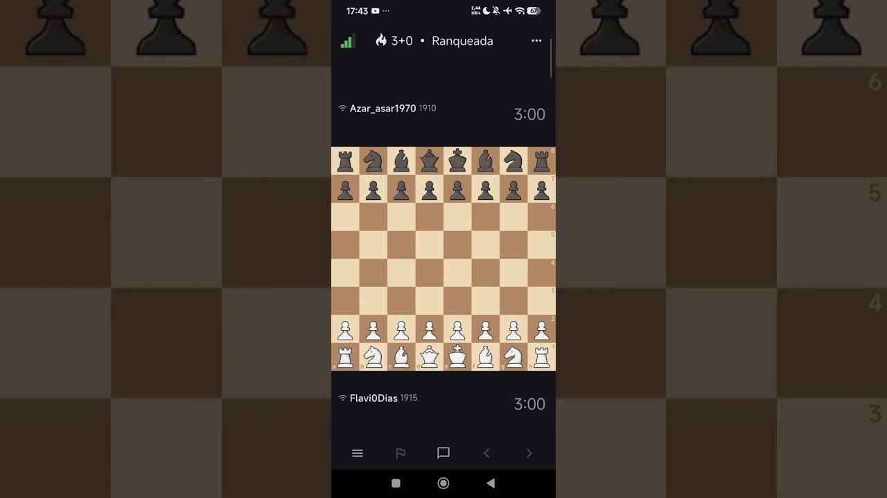 Jogando Blitz Lichess 