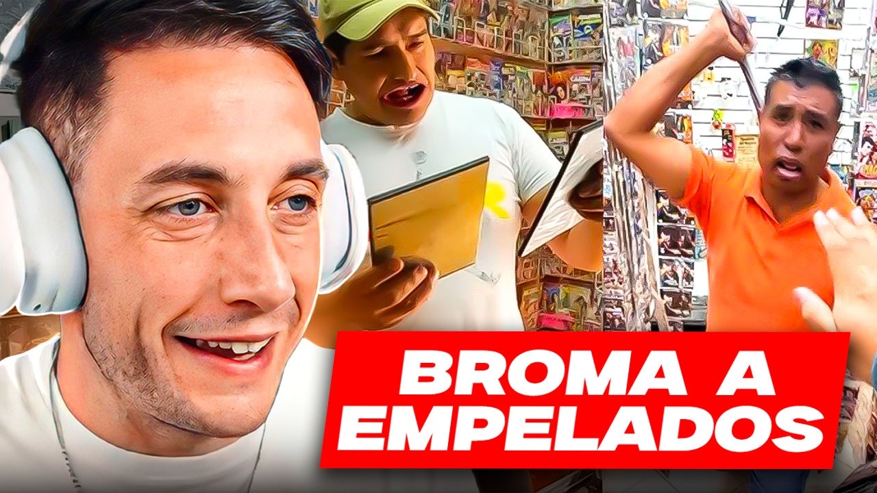 COMPRANDO PELÍCULAS CON FOTO DE LOS EMPLEADOS (BROMA)