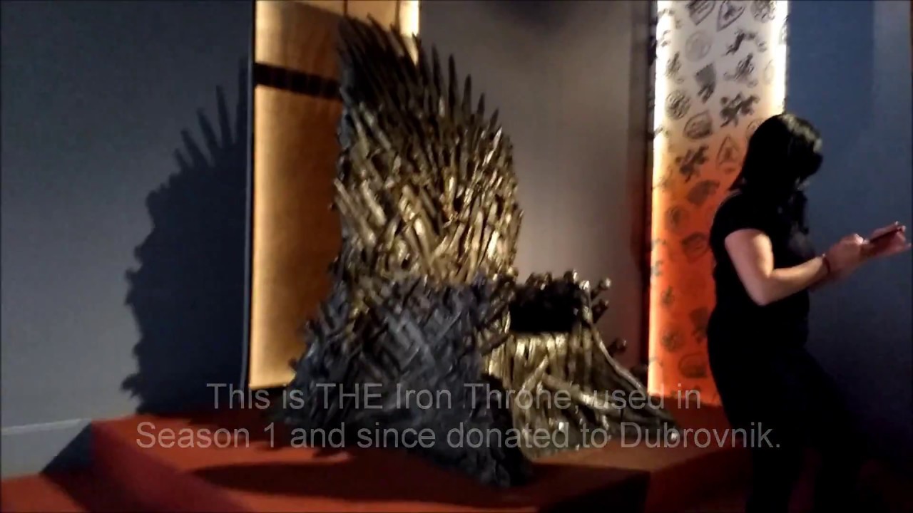The Iron Throne, Lokrum Island, Dubrovnik, Croatia.