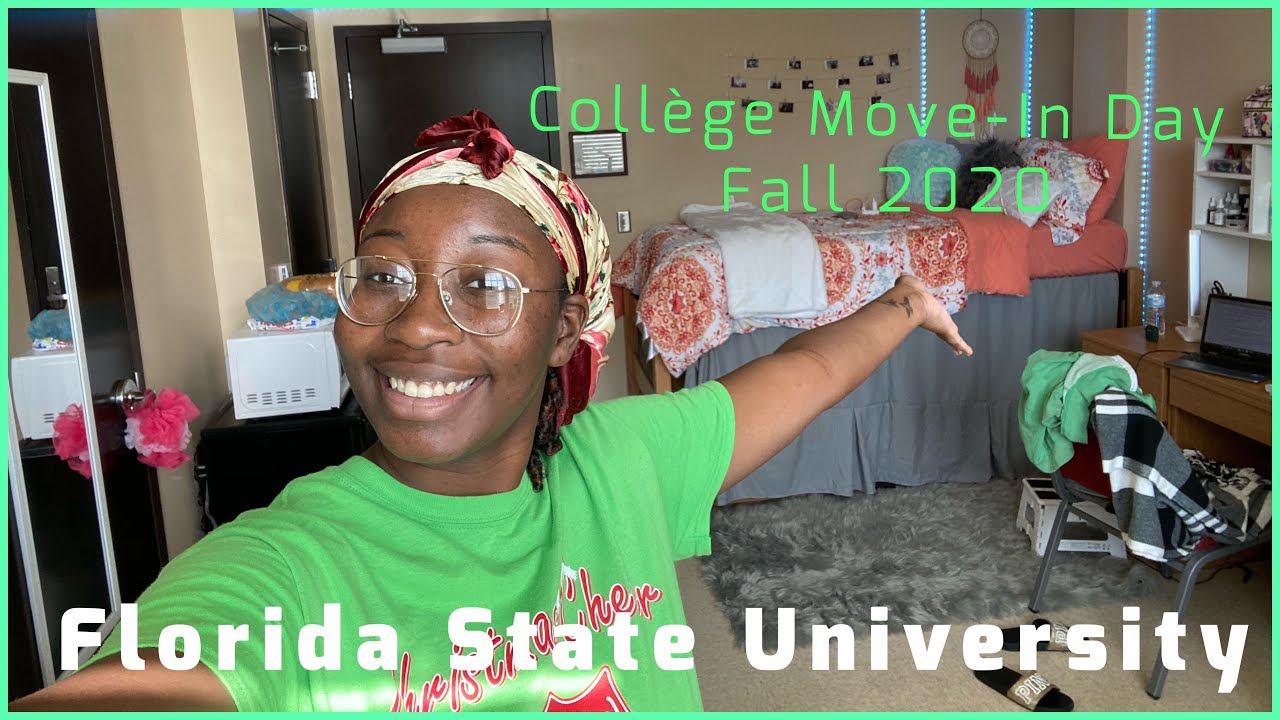 College Move-In Vlog 2020 + Dorm Tour (FSU Azalea Hall) | ItsJustLizaa
