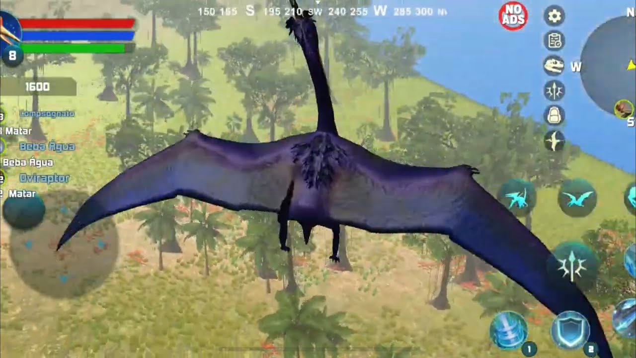 Best Dino Gamer - Quetzalcoatlus Simulator Dinosaur Android Gameplay #dinosaur