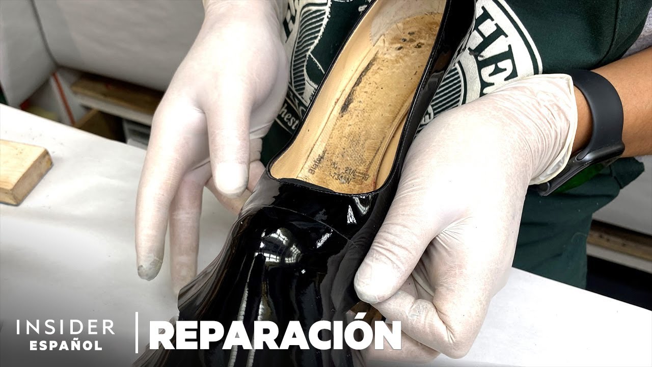 Cómo se restaura profesionalmente un par de zapatos Louboutin de $1.000 | Reparación