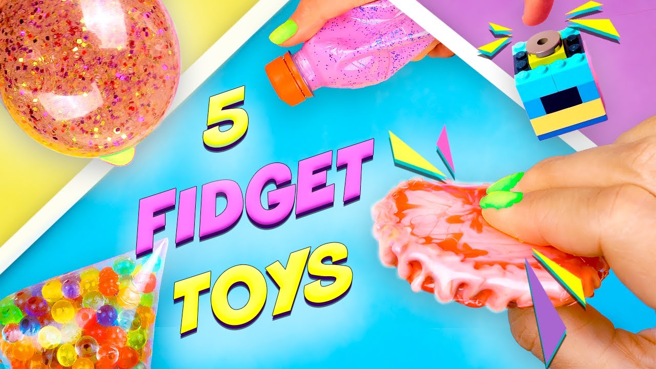 5 Идей как сделать Антистресс игрушку своими руками Поп ит, Сквиш и …  Diy fidget toys ideas