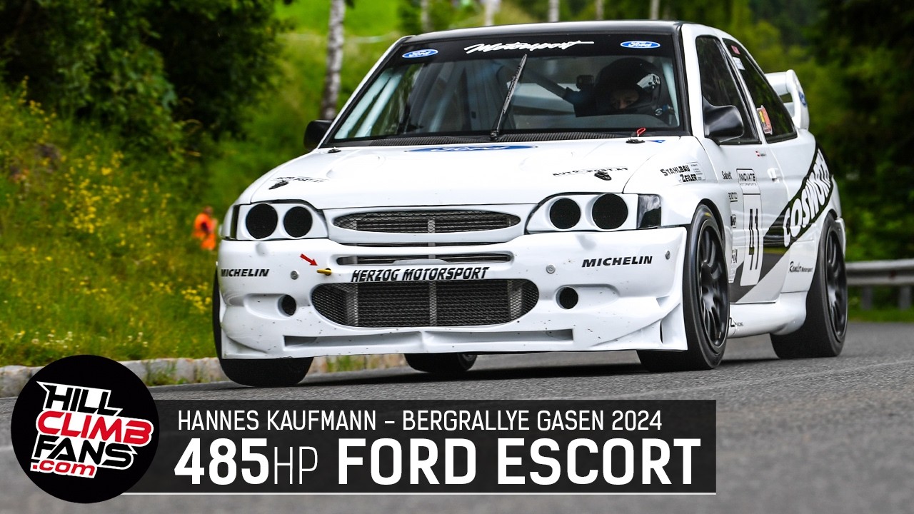 485hp Ford Escort Cosworth - Hannes Kaufmann || Hill Climb 2024 ☆