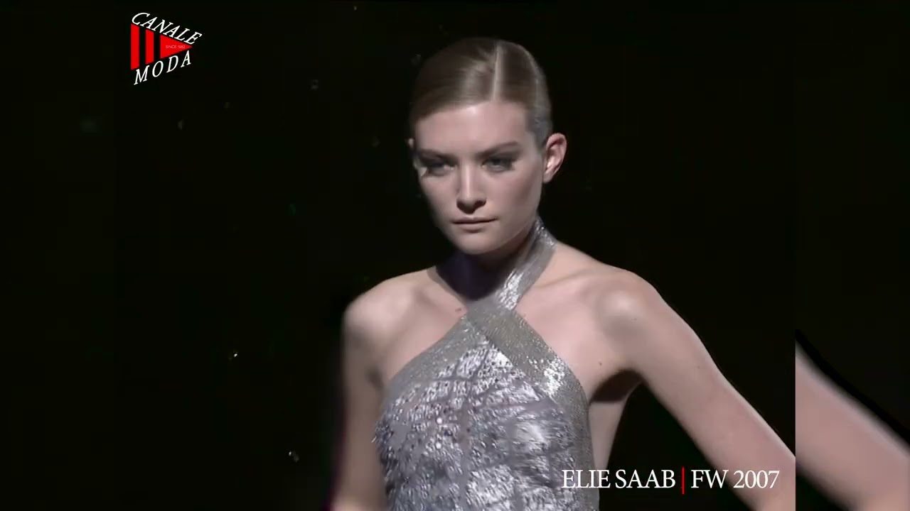Коллекция высокой моды ELIE SAAB осень-зима 2007, Париж, 4K - Fashion Channel