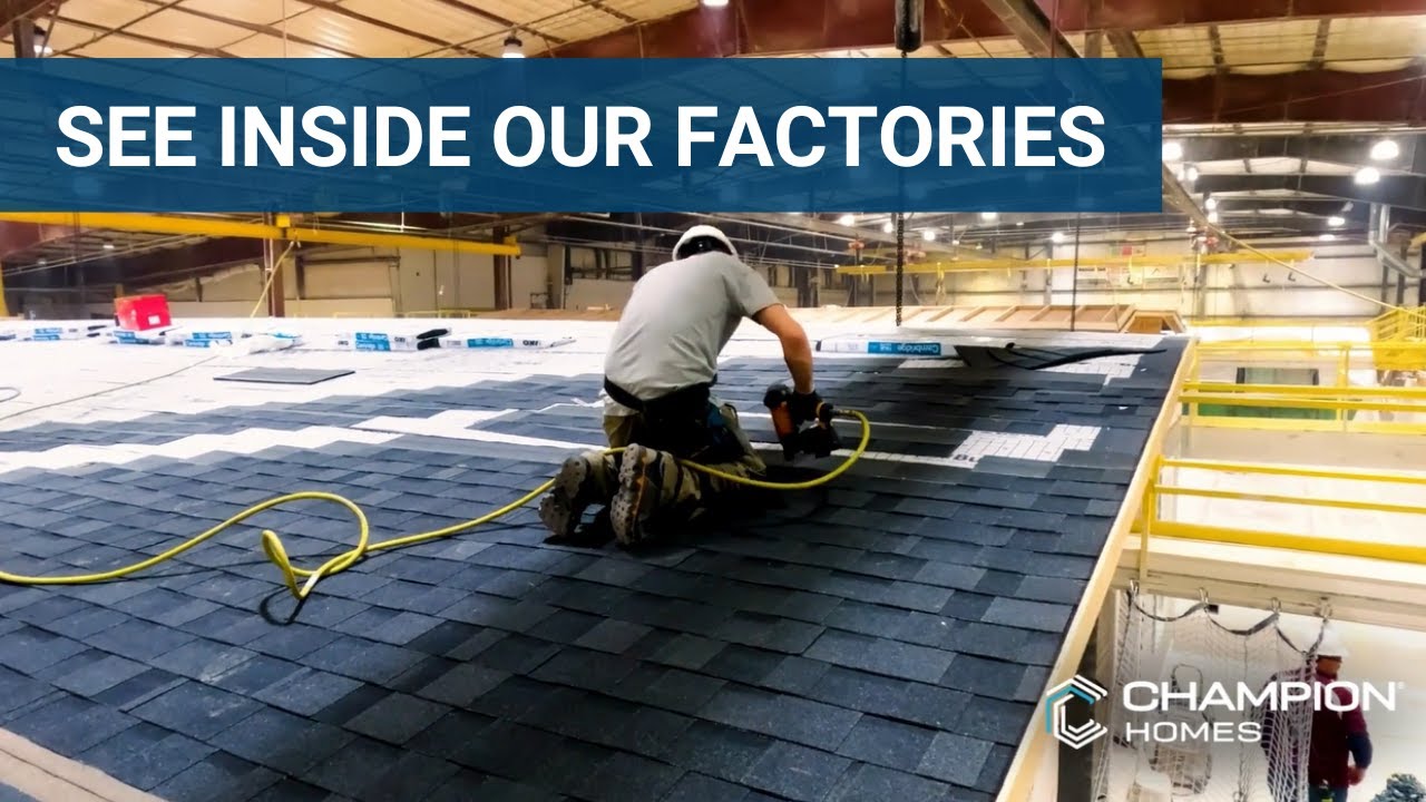 BTS: What It&rsquo;s REALLY Like Inside a Home Building Factory 🏡