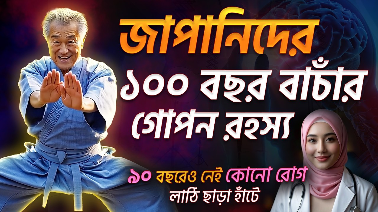 জাপানিদের ১০০ বছর বাঁচার গোপন রহস্য ও খাবার | Secret Japanese Diet for Long Life