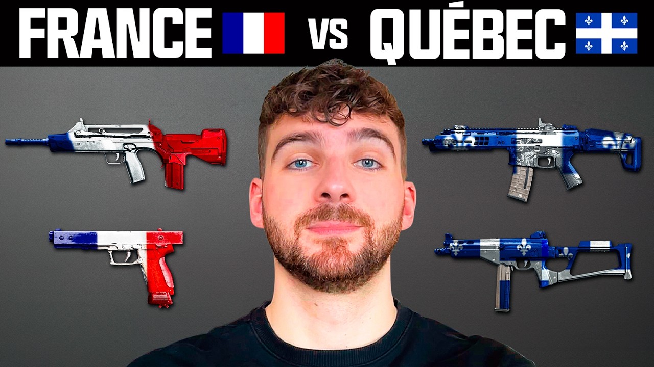 Les classes de FRANÇAIS vs QUÉBÉCOIS sur Warzone (le meilleur pays…)