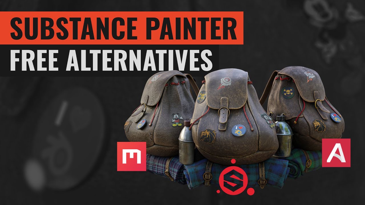 Альтернативы Free Substance Painter: Armor Paint и Quixel Mixer