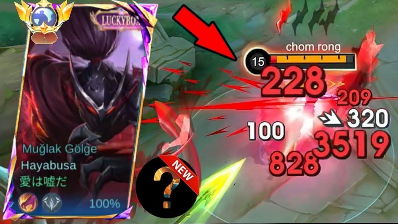 WTF DAMAGE!! WITH THIS BUILD HAYABUSA CAN EASLY CARRY IN SOLO RANK!! - MLBB