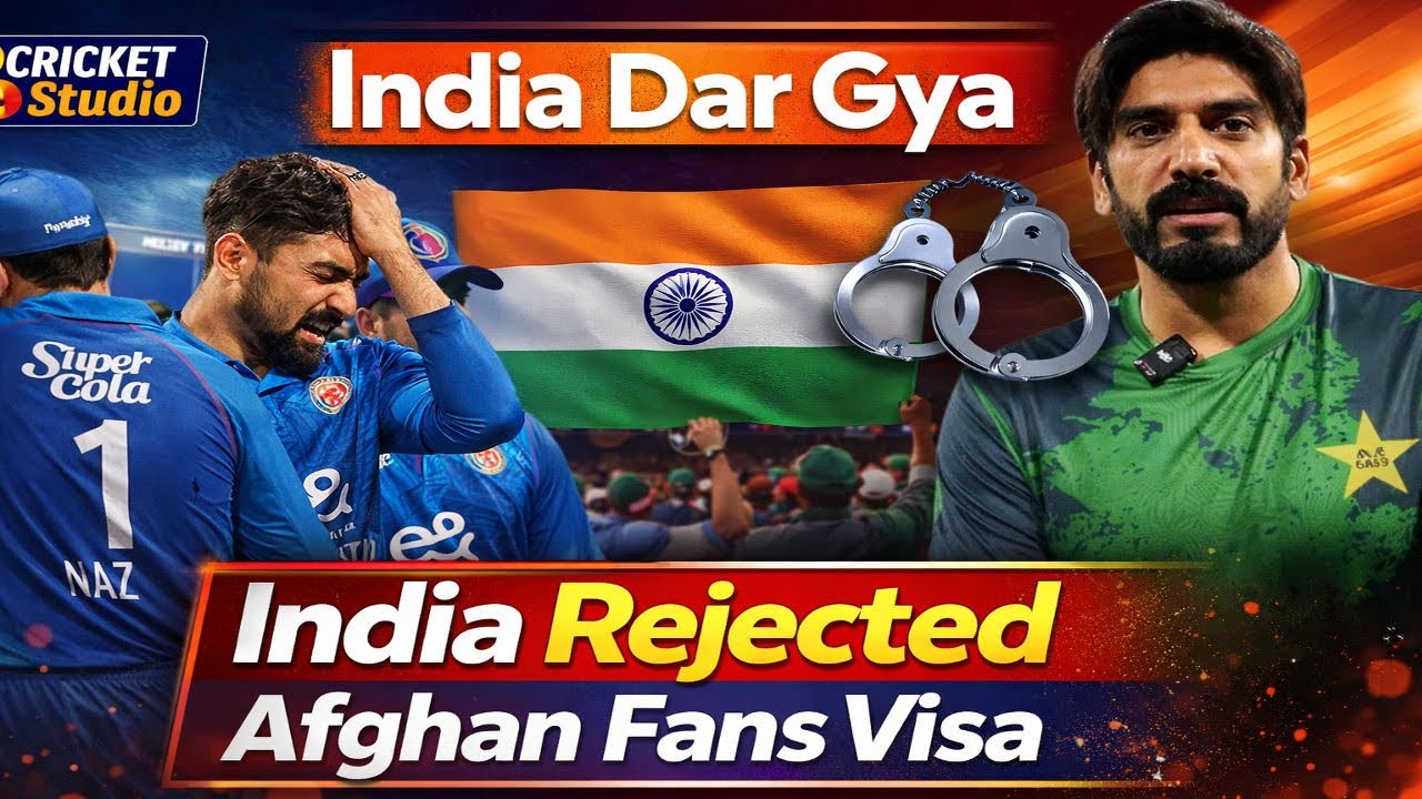 India Dar Gya | Afghanistan’s Fans Visa Rejection | Indian Olympic Hosting Cancelled | Usman Tariq 