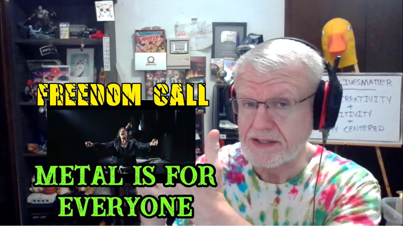 Freedom Call - Metal Is For Everyone | NearlySeniorCitizen Reacts #24