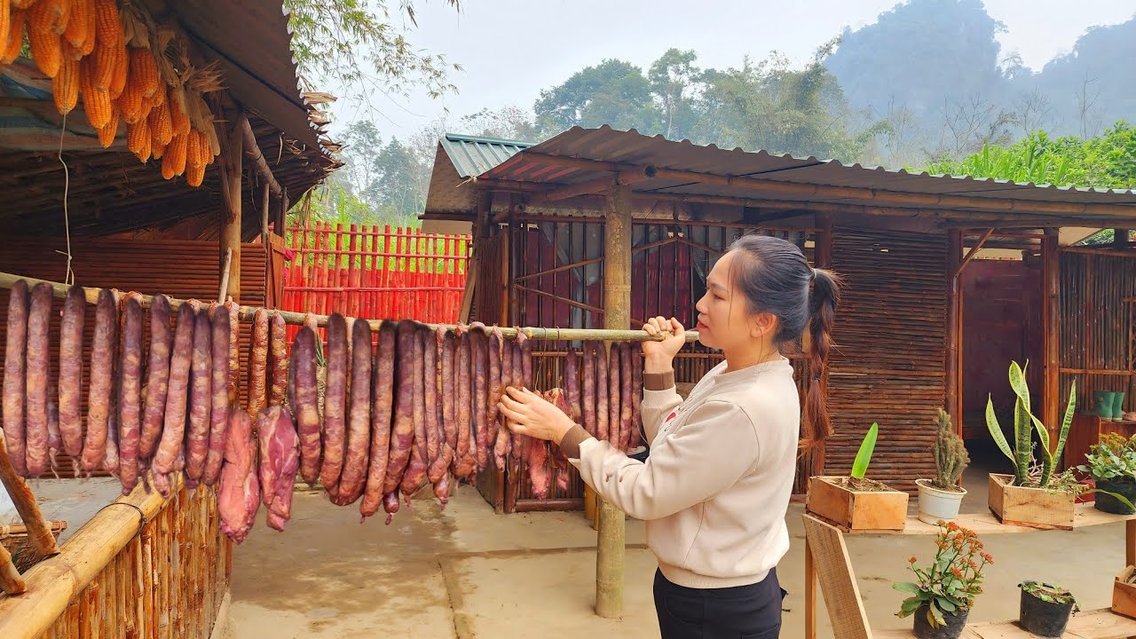 How to make delicious, traditional-style smoked meat, enough for one person to eat for a month.