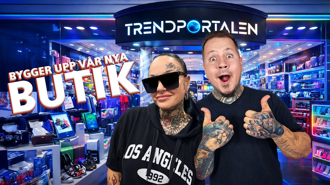 Från YouTube Till Egen Butik - Vi Bygger Vår Egen Butik Från Noll