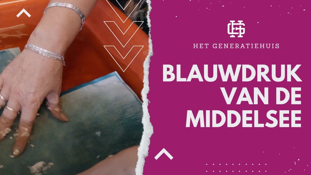 Blauwdruk van de Middelsee