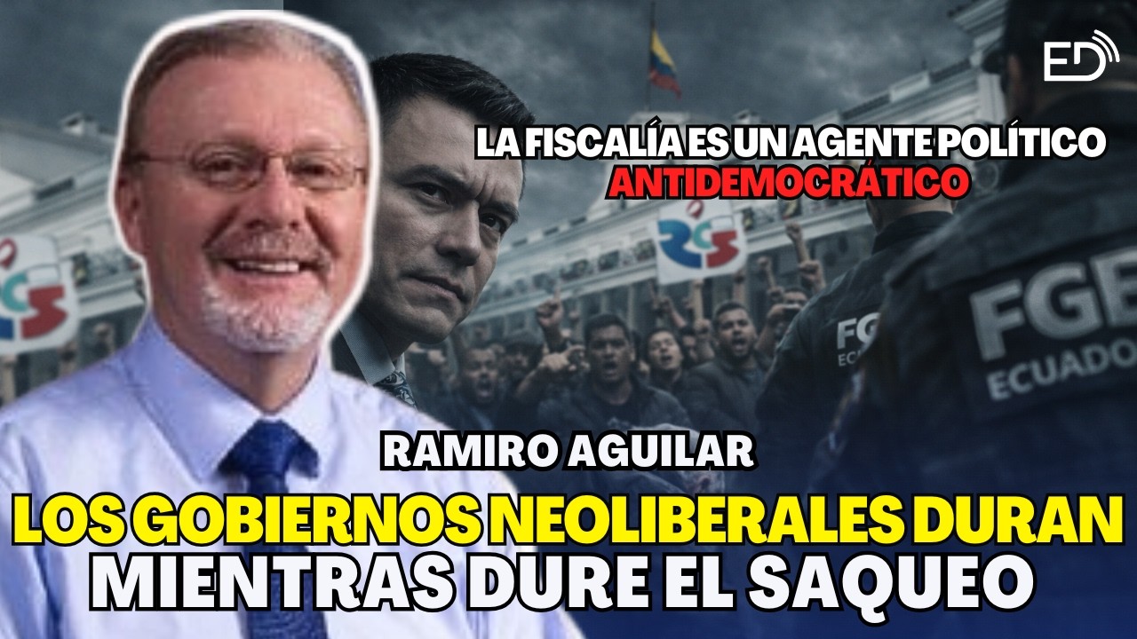 Suspender a la Revolución Ciudadana es aberrante desde el punto de vista jurídico | Ramiro Aguilar