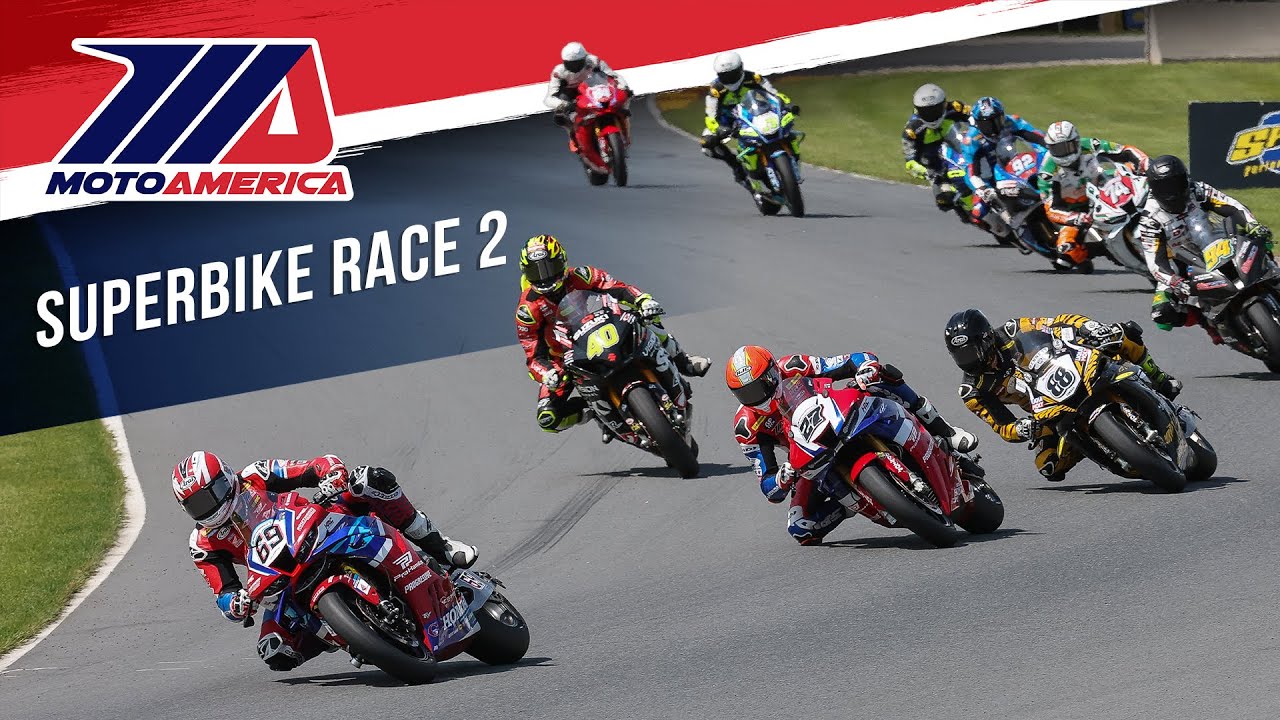 Гонка Superbike Race 2 на Road America 2025 — ПОЛНЫЙ ВИДЕО | MotoAmerica
