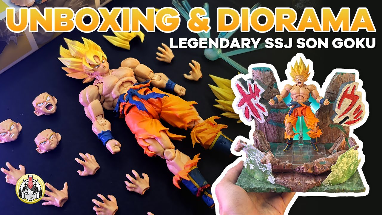 Namek DIORAMA for Son Goku Legendary Super Saiyan SHFiguarts | Speed Unboxing | ASMR | Dragon Ball Z