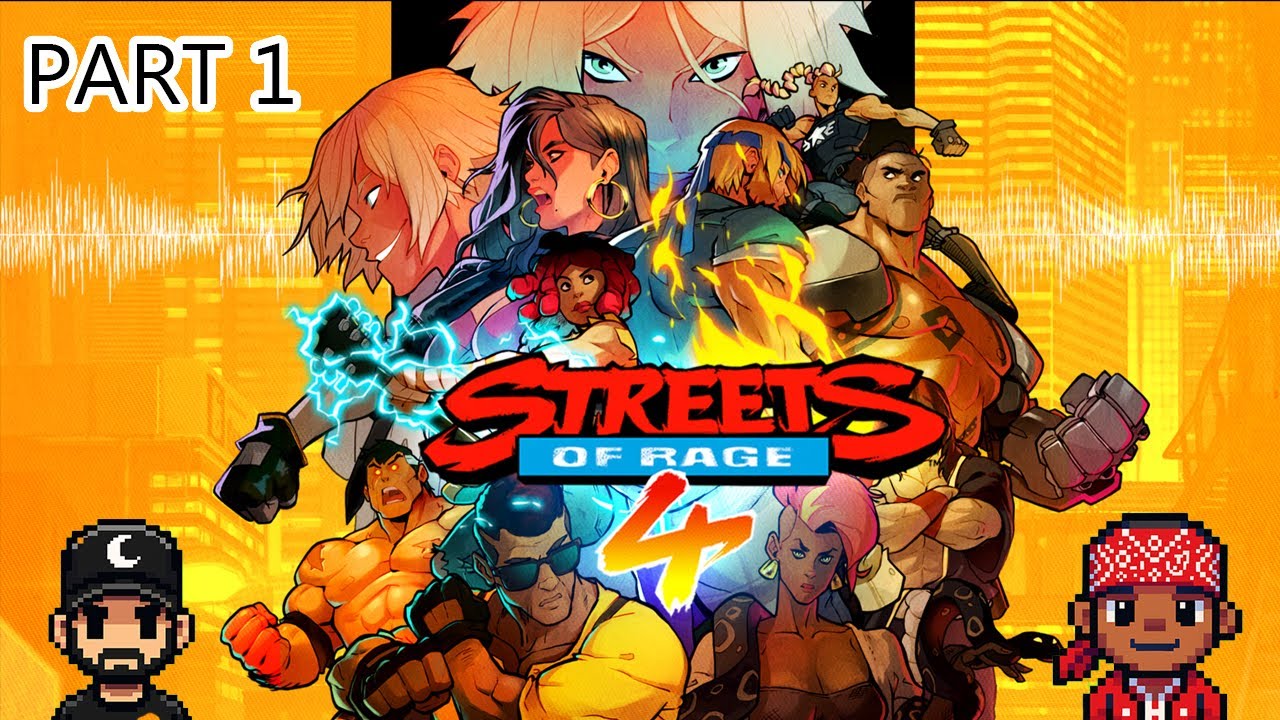 Streets of Rage 4 Co-Op Playthrough | Part 1