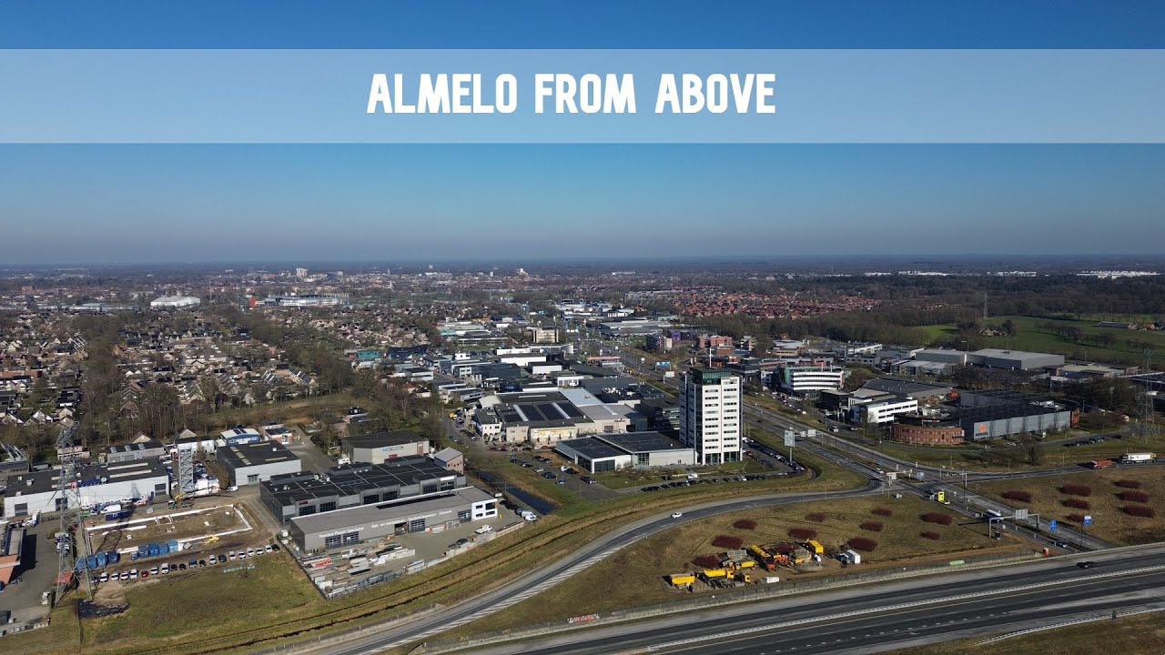 ALMELO From Above - 4K Drone Cinematic