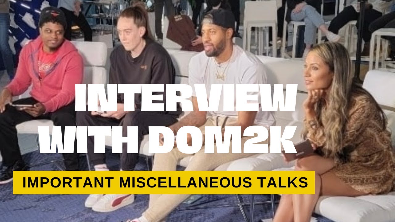 Dom2k Talks About Why He Started YouTube And Who Is On His Top 5 NBA All-Time List | IMT Podcast