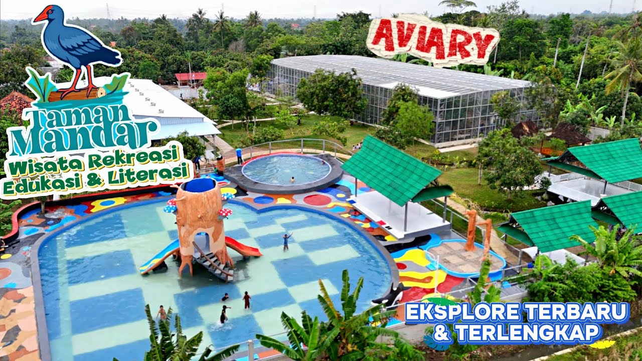 Wisata Taman Mandar Karawang ‼️ Terbaru wisata keluarga di Kalen asem Tempuran 