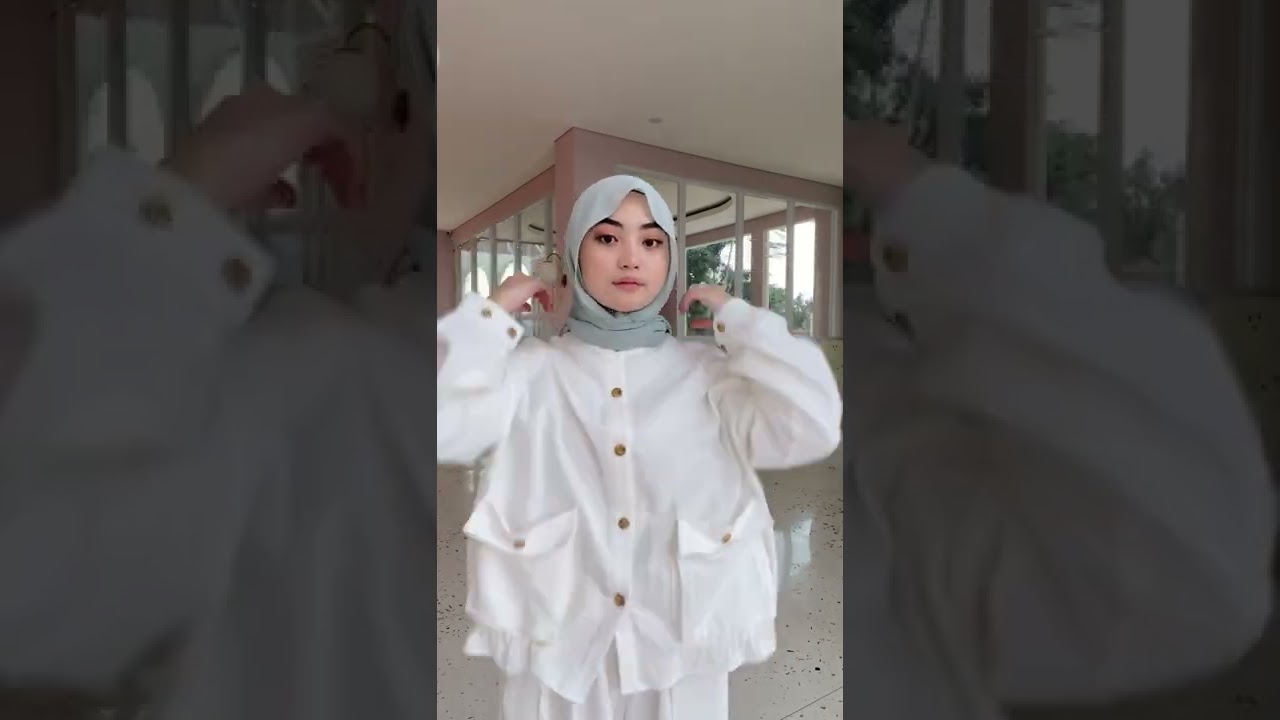 Tutorial Pashmina ala SelebTok by #lozyhijab