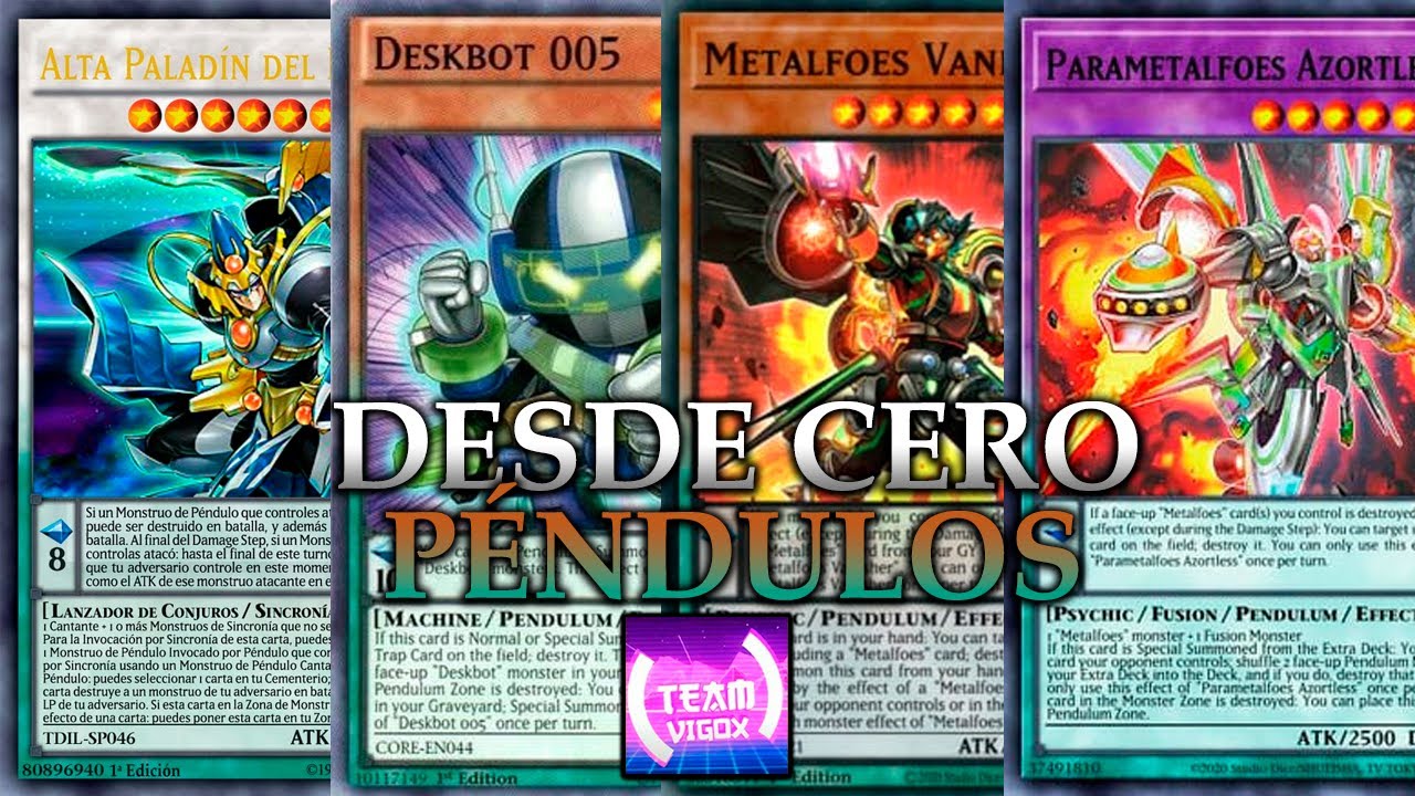 Yu-Gi-Oh! Desde Cero - Invocación por péndulo