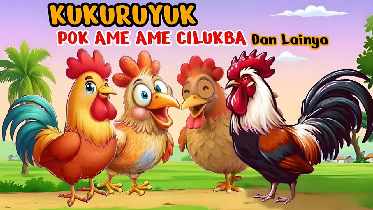 Kukuruyuk _ Pok Ame Ame Cilukba _ Dan Lainya Lagu Anak Balita _ Lagu Anak Indonesia Populer