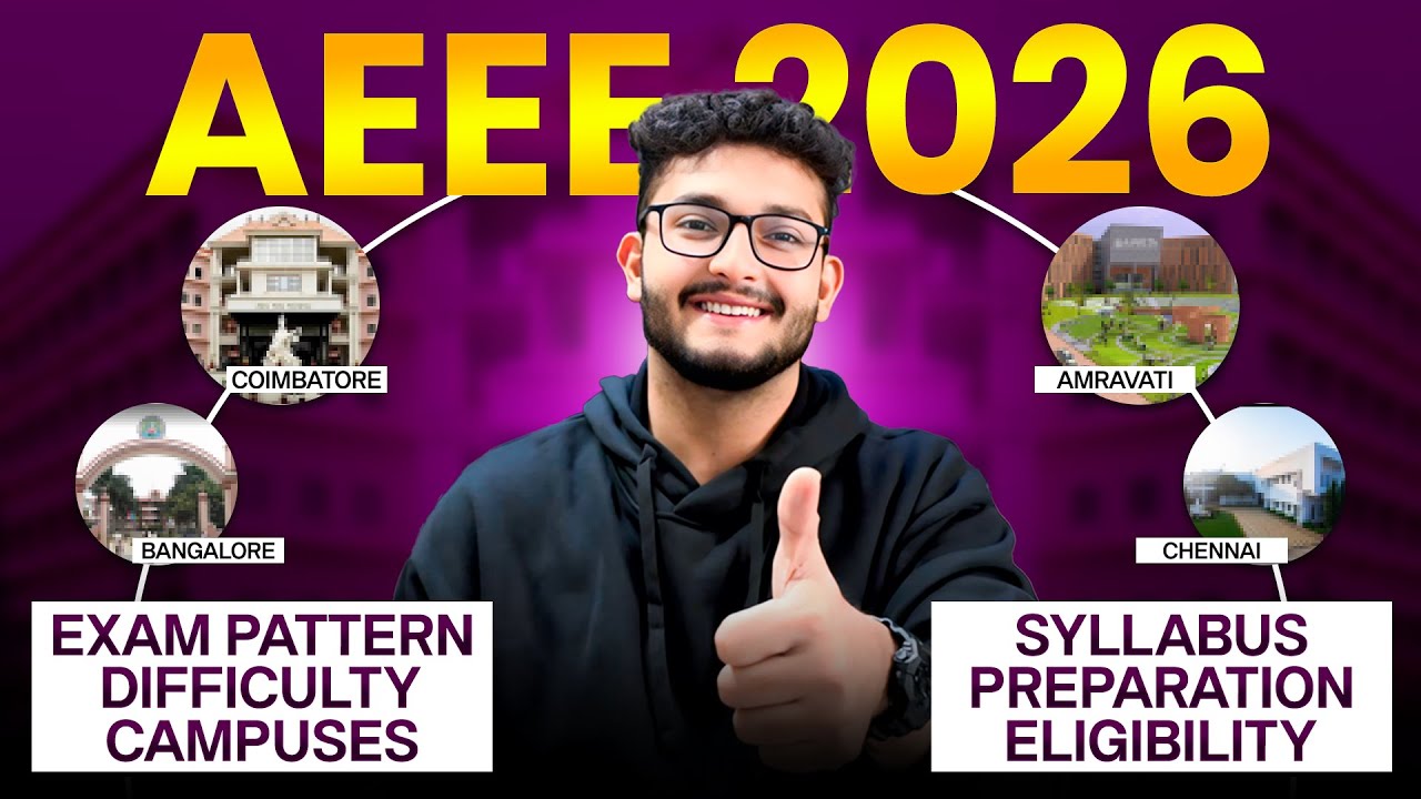 AEEE 2026: Preparation, Resources, Campus, Syllabus, Exam Pattern, Eligibility Criteria