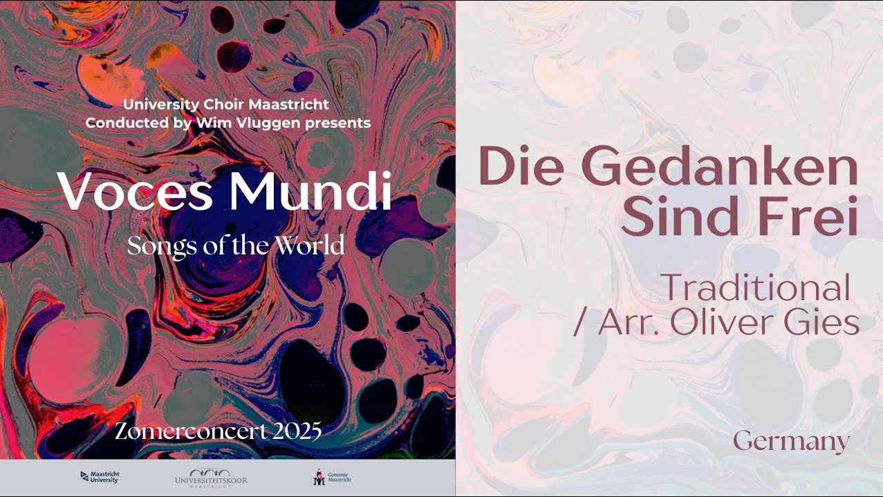 Die Gedanken Sind Frei - Traditional / Arr. Oliver Gies