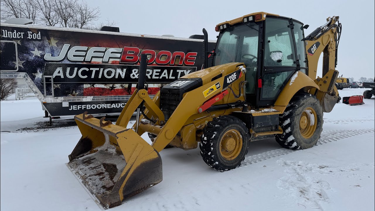 Lot 1011 February 2026 - Cat 420F Backhoe
