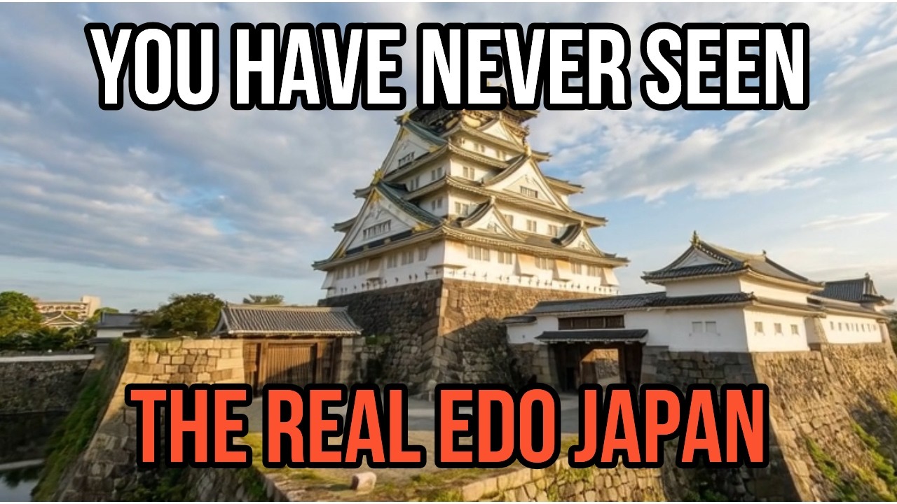 4K Edo Japan: The Hidden Golden Age of Samurai (10-Minute Immersive POV Journey)
